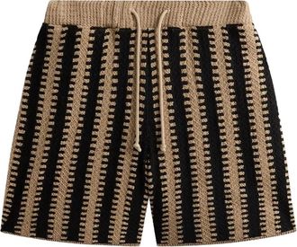 Kith Curtis gehaakte shorts - Beige