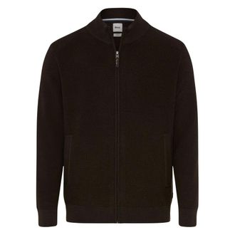 Brax Cardigan Style John - - Knitwear - Uomo - Marrone - M