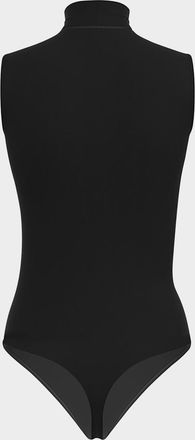 Wolford Sleeveless Mock-Neck String Bodysuit