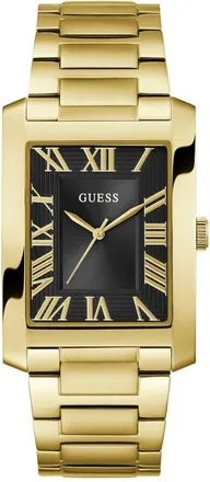 Guess Clyde Goldtone Bracelet Tank Watch, 34mm at Nordstrom