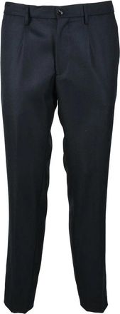 Michael Coal Classic Tailored Blue Trousers