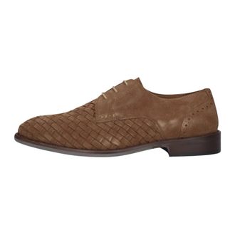 Stefano Lauran Msh 0010098 Business Schoenen - Heren - Nette schoenen - Bruin - 47 EU - Leer - Schoenen