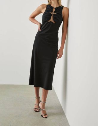 Rails Samba Dress In Black