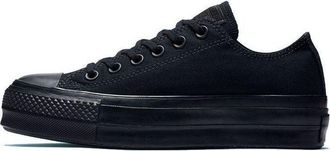 Converse (WMNS) Converse Chuck Taylor All Star Platform Low Triple Black 562926C