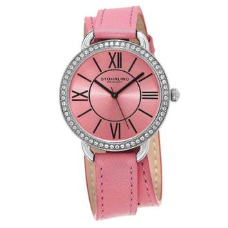 St&uuml;hrling Vogue Pink Dial Ladies Watch M15337
