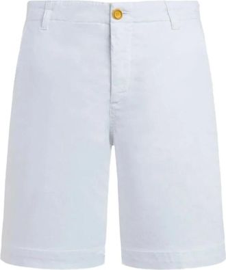 Vilebrequin Bermuda Shorts - Heren - Korte Broeken - Wit - 2XL - Katoen - Korte Broeken
