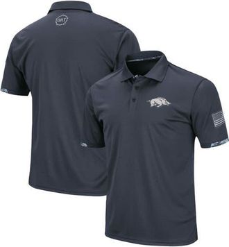 Colosseum Mens Colosseum Charcoal Arkansas Razorbacks Big & Tall OHT Military Appreciation Digital Camo Polo at Nordstrom, Size 6Xb
