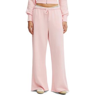 Cotton On Womens Active Relaxed Sweatpant in Washed Cherry Dream at Nordstrom, Size Xx-Small