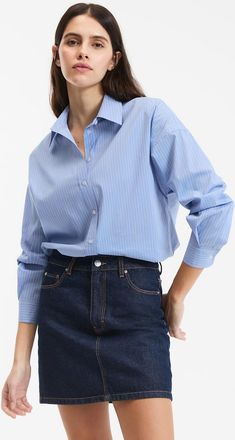 La Redoute Collections Gestreept los hemd, Signature APOLLINE