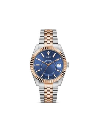 Guess Co Roestvrij staal horloge 42 mm - Blauw