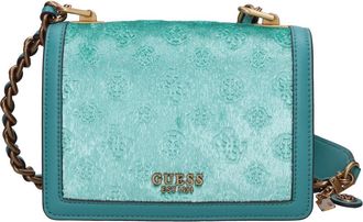 Guess Tassen.. - Dames - Schoudertassen - Groen - ONE Size - Leer - Tassen