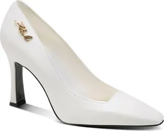 Karl Lagerfeld Stella Pump in Cream at Nordstrom, Size 7.5