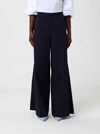Liviana Conti Ilaria Cotton Blend Flared Trousers