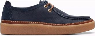 Clarks Clarkwood Moc Instapschoen - Heren - Veterschoenen - Blauw - 39 1/2 EU - Schoenen