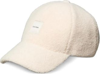 Calvin Klein logo-patch baseball cap - women - Fabric - One Size - Neutrals