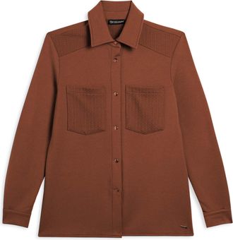 Freddy Camicia donna in felpa con bottoni dorati