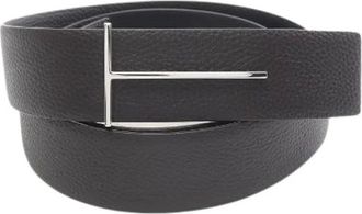 Tom Ford Pre-owned Leather Belt - female - Tom Ford Pre-owned - Vintage Belts - Black - ONE SIZE - Pre-owned