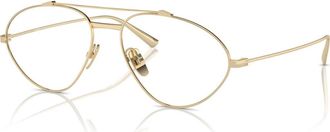 Ferrari 58mm Irregular optical glasses in Gold at Nordstrom