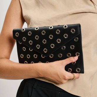 Moda Luxe Ramona Clutch In Black