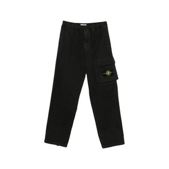 Stone Island Logo-patch Cargo Pants