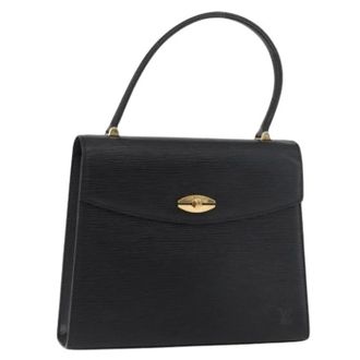 Louis Vuitton Pre-owned Handbags, female, Black, Size: ONE SIZE Pre-owned Malesherbes Handbag