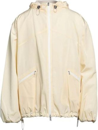 Jil Sander Hooded Jacket - Heren - Zomerjassen - Geel - M - Jassen