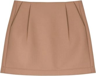 Tela Sandy Rok - Dames - Korte rokken - Beige - S - Rokken