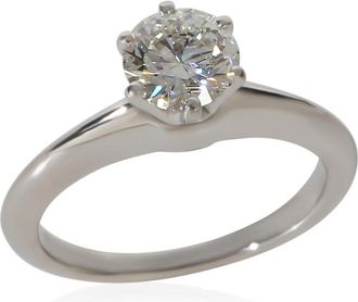 Tiffany & Co. Pre-Owned Tiffany & Co. 0.82 ct Round Brilliant Diamond Engagement Ring