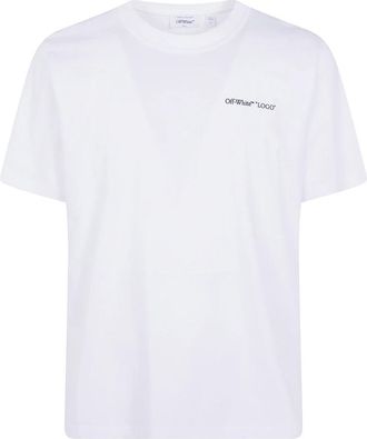 Off-white Logo Quote Regular Short Sleeve Tee - Heren - T-shirts - Wit - S - Katoen - Tops