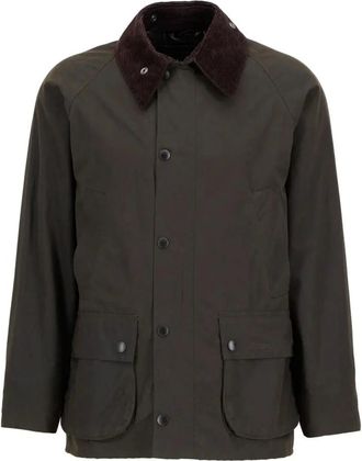 Barbour Jassen, Heren, Groen, M, Katoen, Classic Bedale Wax Jacket