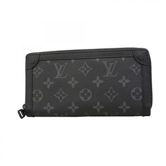 Louis Vuitton Black Long Wallet (Bi-Fold) (Pre-Owned)