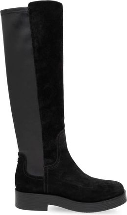 Casadei Leren Laarzen - Dames - Hoge Laarzen - Zwart - 36 EU - Leer - Schoenen
