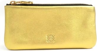 Loewe Pre-owned Wallets, female, Yellow, Size: ONE SIZE Pre-owned Metal key-holders