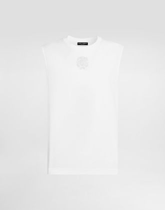 Dolce & Gabbana Canotta - Man T-shirts And Polos White 44