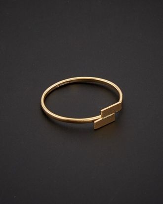 Italian Gold, Inc 14K Italian Gold Petite Double Bar Ring