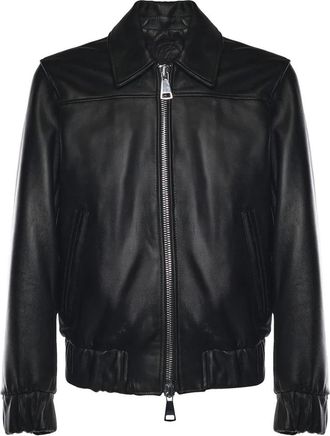 Giuliano Galiano Go Hard Jacket - Heren - Zomerjassen - Zwart - 3XL - Leer - Jassen