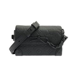 Louis Vuitton Pre-owned Steamer Wearable Wallet Monogram Taurillon Shoulder Bag - unisex - Louis Vuitton Vintage - Vintage Cross Body Bags - Black - ONE SIZE - Pre-