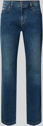 Mc Neal Regular Fit Jeans im 5-Pocket-Design in Rauchblau, Größe 31/32