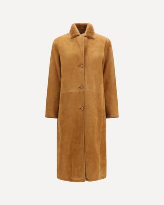 Sword 6.6.44 Leather shearling Coat Female 40