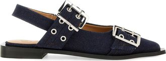 Ganni Ballerina With Buckle-Donna