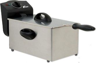 Thulos Freidora El&eacute;ctrica De Acero Inoxidable Pulido Th-fr175 Capacidad De 1.75l Oferta Exclusiva