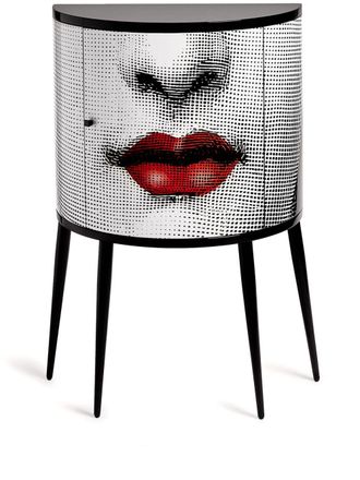 Fornasetti Consolle Bocca cabinet - Black