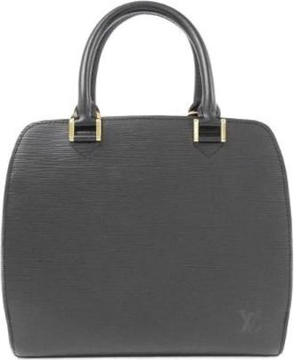 Louis Vuitton Pre-owned Handbags, female, Black, Size: ONE SIZE Pre-owned Leather handbags