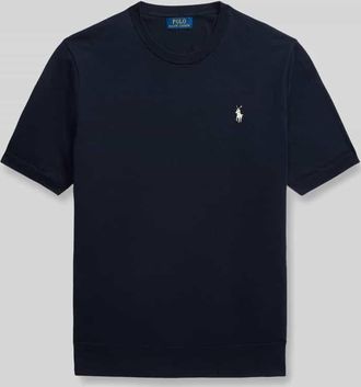 Polo Ralph Lauren Slim Fit T-Shirt aus reiner Baumwolle in Marine, Gr&ouml;&szlig;e XXL
