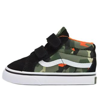 Vans (TD) Vans Sk8-Mid Reissue V Geo Camo Black VN00018WBOV