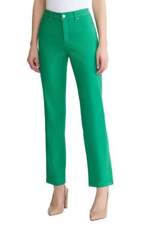Jones New York Lexington Straight Leg Pants in Kelly at Nordstrom, Size 12P