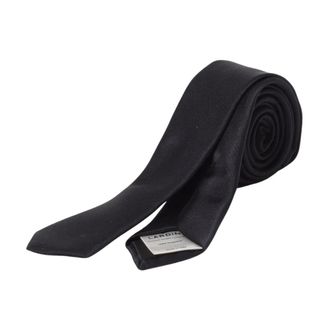 Lardini Accessoires, Heren, Blauw, ONE Size, Polyester, Stijlvolle effen stropdas