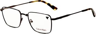 Calvin Klein Mens 52 mm Brown Opticals