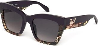 Just Cavalli Authentieke Bril met Topkwaliteit - unisex - Zonnebrillen - Paars - 53 MM - Accessoires