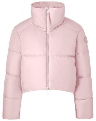 Canada Goose womens Garnet Cropped Puffer, l